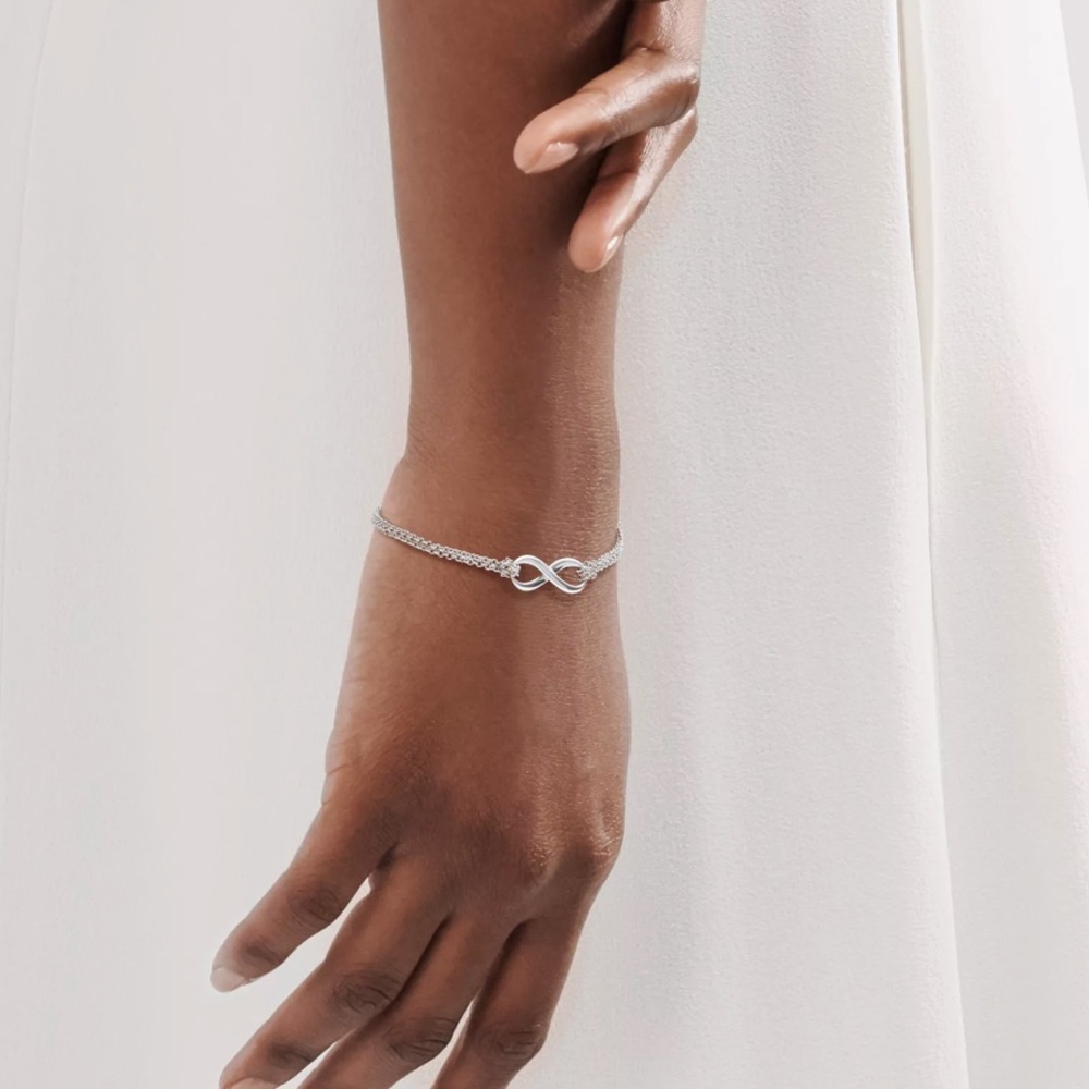 Tiffany Silver Infinity Bracelet